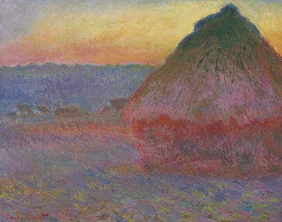 Meule de foin au soleil - Claude Monet